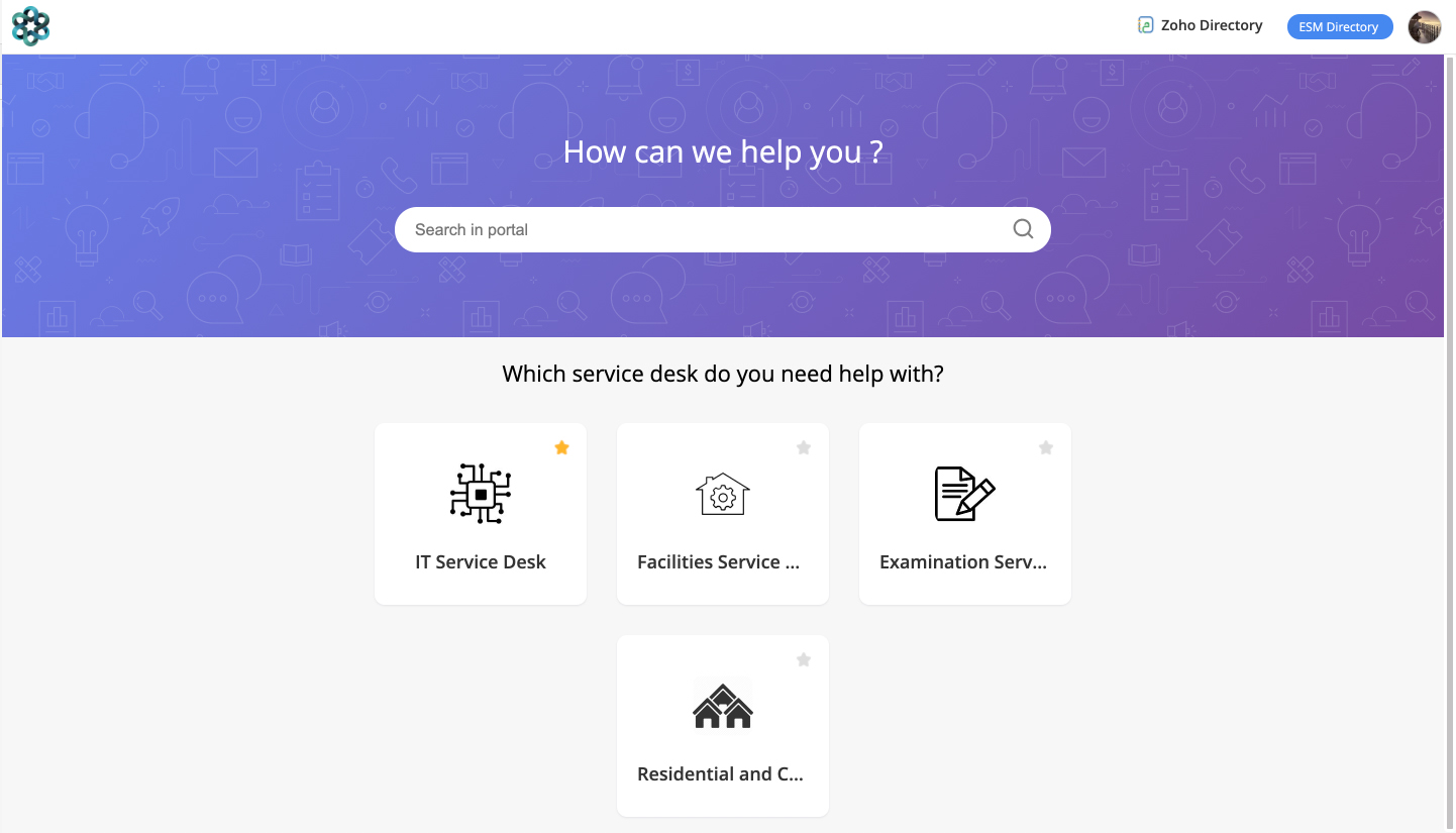 Higher education help desk software