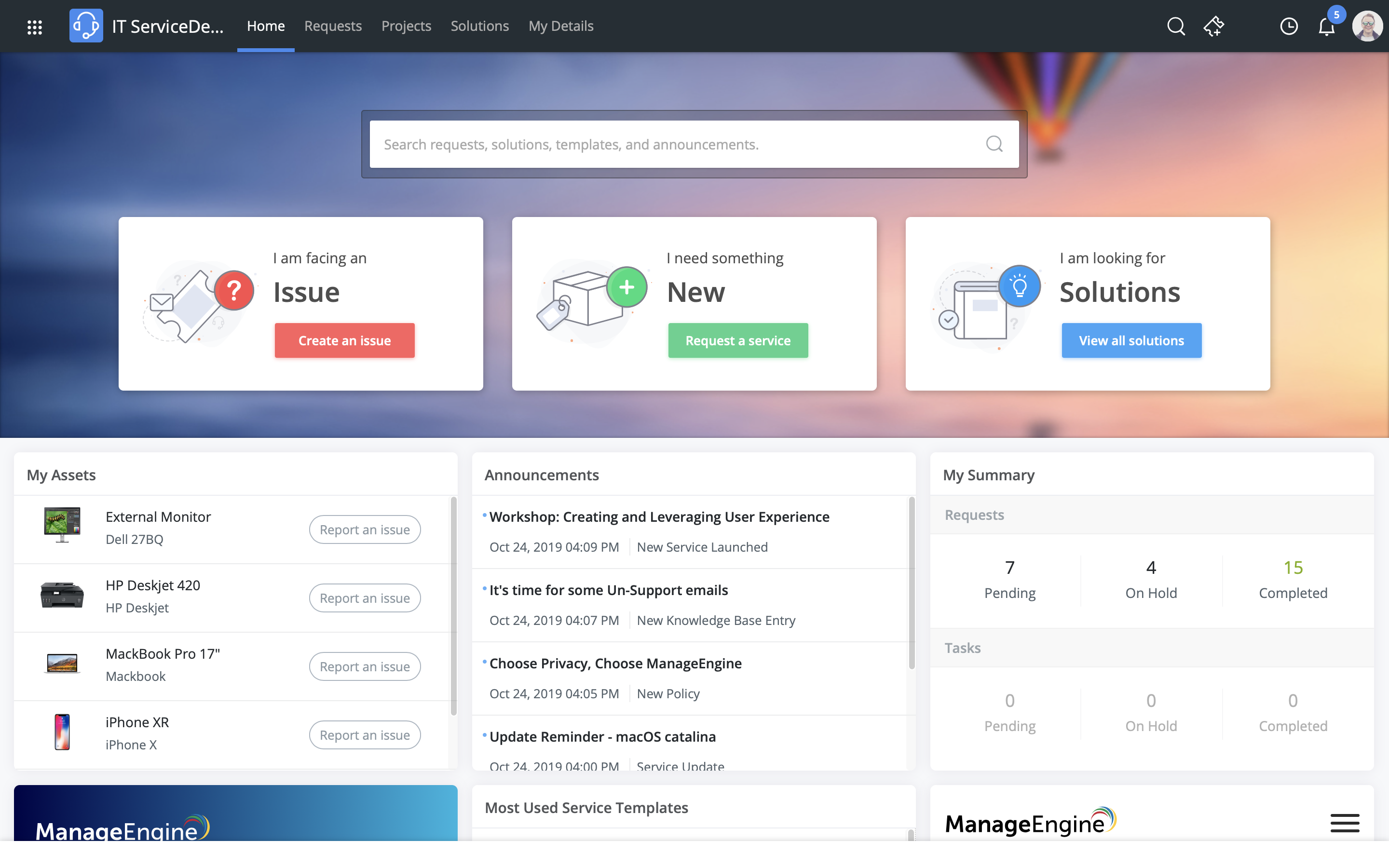 ITSM for higher education